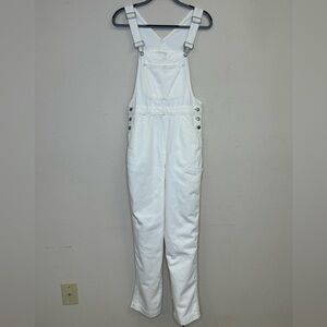 Women’s Madewell Denim Oversized Carpenter Overalls